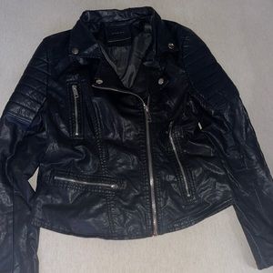Leather Moto Jacket